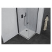 MEXEN/S - Pretória sprchovací kút 70x70, transparent, čierna + sprchová vanička vrátane sifónu 8