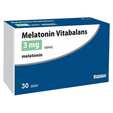 MELATONIN VITABALANS 3 mg tablety 30 ks