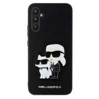 Karl Lagerfeld PU Saffiano Karl and Choupette NFT kryt pre Samsung Galaxy A54 5G čierny