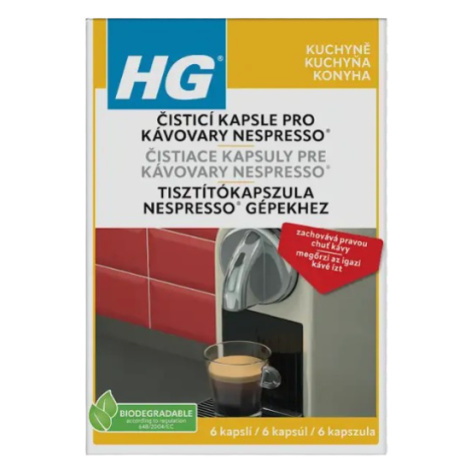 HG 678 - Čistiace kapsule pre kávovary Nespresso 6x3 g