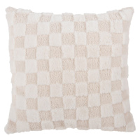 Dekoračný vankúš z mikroplyšu 45x45 cm Checker – PT LIVING