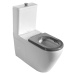 Sapho Sapho, MEDIC WC sedátko, Slim, Soft Close, duroplast, biela, MC102-113