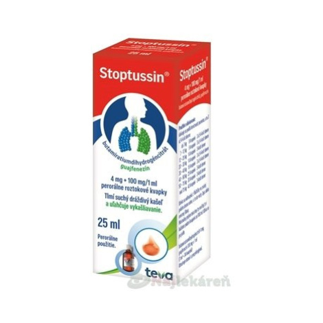 Stoptussin kvapky na dráždivý kašel 25 ml