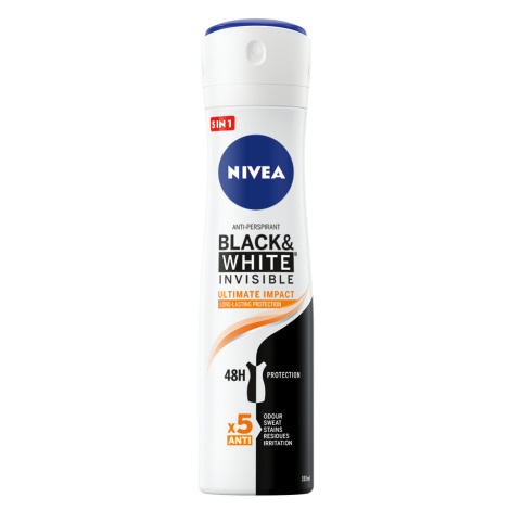 Nivea Invisible Black & White Ultimate Impact antiperspirant 150ml