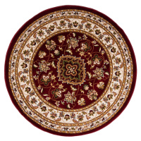 Kusový koberec Sincerity Royale Sherborne Red kruh - 133x133 (průměr) kruh cm Flair Rugs koberce