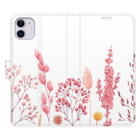 Flipové puzdro iSaprio - Pink Flowers 03 - iPhone 11