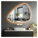 IREDA kúpeľňové zrkadlo s LED osvetlením, 100 x 70 cm