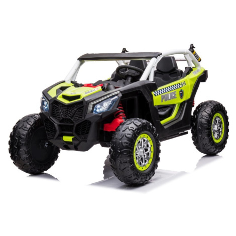 mamido  Elektrické autíčko Buggy Police XB 4x4 zelené