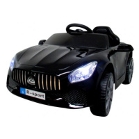 mamido  Elektrické autíčko Cabrio B3 čierne pre deti