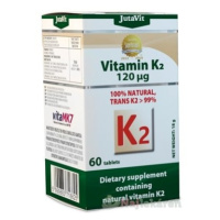 JutaVit Vitamín K2 prírodný 120 µg 60 tabliet