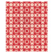 MINDTHEGAP Aegean Tiles Red - tapeta