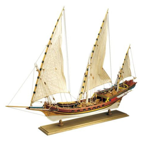 AMATI Sciabecco pirátska loď 1753 1:60 kit