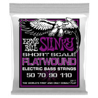 Ernie Ball 2817 Power Slinky Flatwound Short Scale 50-110