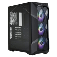 Cooler Master MasterBox TD500 MESH V2, priehľadná bočnica, čierna