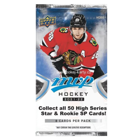 Hokejové karty Upper Deck - 21-22 MVP Hockey Hobby Balíček
