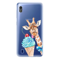 Odolné silikónové puzdro iSaprio - Love Ice-Cream - Samsung Galaxy A10