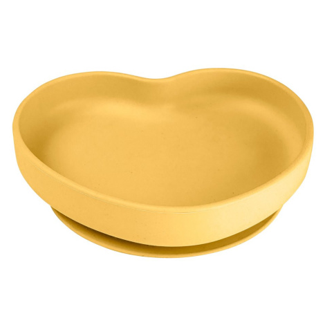 Canpol babies Silicone Suction Plate Yellow silikonový talíř s přísavkou 300 ml