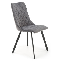 HALMAR K450 jedálenská stolička sivá / čierna