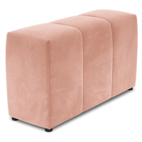 Ružová zamatová opierka k modulárnej pohovke Rome Velvet - Cosmopolitan Design