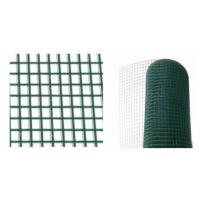 Kinekus Pletivo štvorcové, zvárané, chovateľské, PVC, 13x13mm, 1,2x1000mm, 25m