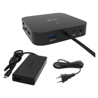 I-tec USB-C HDMI + Dual DP Docking Station with Power Delivery 100 W + i-tec Universal Charger 1