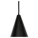 Moderné závesné svietidlo čierne s opálovým sklom 4-svetlo - Drop