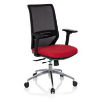 hjh OFFICE Kancelárska stolička PROFONDO (čierna/červená)