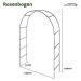 Anaterra Záhradný oblúk pre popínavé rastliny, 2 ks, 13 mm
