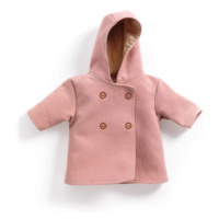 Pomea - ružový kabátik pre bábiky