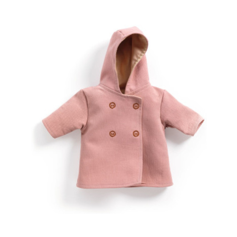 Pomea - ružový kabátik pre bábiky DJECO