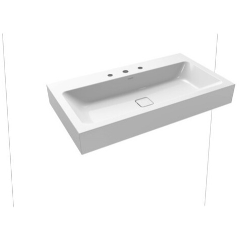 Kaldewei Cono umývadlo 3090 90x50 cm alpská biela bez prepadu 902606033001