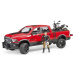 Bruder 02502 RAM 2500 Power Wagon s SCRAMBLER Ducati Desert Sled a vodič