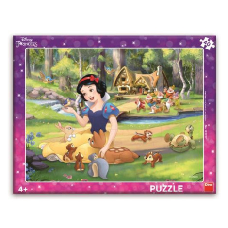 Dino SNEHULIENKA A JEJ ZVIERATKÁ 40 doskové Puzzle