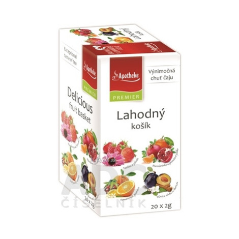 APOTHEKE PREMIER SELECTION ČAJ Lahodný košík 20x2g