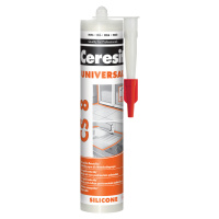 CERESIT CS 8 - Univerzálny silikón STANDARD biely 0,28 L