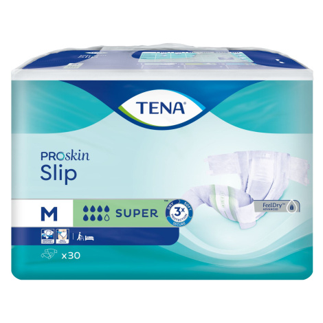 TENA Slip Super Medium Plienkové nohavičky 30 ks