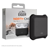 Púzdro Eiger North AirPods Protective case for Apple AirPods 1 & 2 in Shadow Black