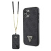 Kryt Guess GUHCP12MP4TDSCPK iPhone 12 / 12 Pro 6.1" black hardcase Crossbody 4G Metal Logo (GUHC