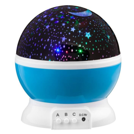 LED Star Light projektor nočnej oblohy - modrá Kokiska
