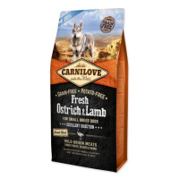 Krmivo Carnilove Dog Small Breed Fresh Ostrich & Lamb 6kg