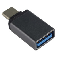 PremiumCord adaptér USB C samec-USB A 3.0 samica