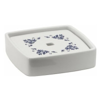 GEDY CX1189 Cixi mydlovnička na postavenie, porcelán, biela/modrá