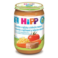 HiPP BIO Cestoviny s rajčinami a teľacím mäsom od 12. mesiaca, 220 g220 g, od 1 roka