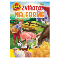 Teddies Foni Book Pracovní sešit 101 aktivit s nálepkami Zvířata na farmě CZ verzia