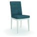Estila Dizajnová moderná jedálenská stolička Cerdena z masívu s textilným čalúnením 96cm