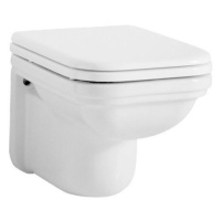 KERASAN - WALDORF závesná WC misa, 37x55cm, biela 411501