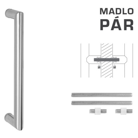 FT - MADLO kód K02 Ø 25 mm UN pár Ø 25 mm, 1200 mm, 1225 mm