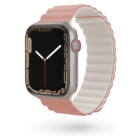 Epico Watch Strap Magnetic for Apple Watch 42/44/45/49 mm-ružová/sivá