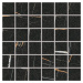 Mozaika Fineza Vision čierna 30x30 cm mat DDM06389.1