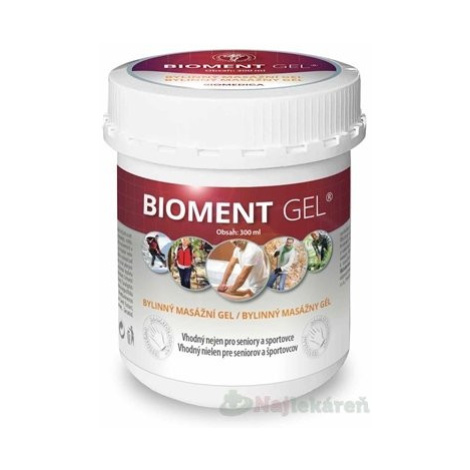 BIOMEDICA Bioment masážny gel 1x300 ml